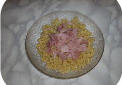 Pâtes à l'œuf et au jambon - Cindy G.