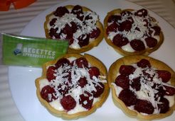 Tartelettes à la noix de coco et aux framboises  - Severine B.