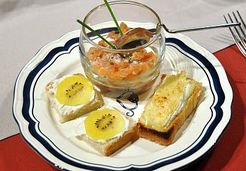 Tartare de saumon express - Christine L.