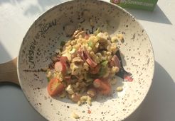 Salade de pâtes aux radis et poulet - Adeline A.