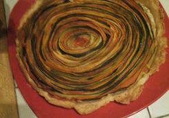 Tarte multicolore aux légumes - Marie T.