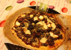 Pizza champizo à la féta - Marina S.