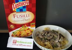 Fusilli champignons persillés - Chrystel L.