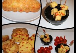 Cake aux poivrons rouges et au parmesan - Gwladys G.