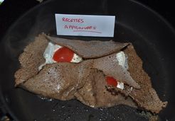 Galette chèvre tomate - Delphine D.