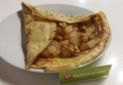 Crêpe au lait d’avoine & fruits - Isabelle K.