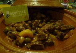 Tajine aux citrons confits et aux olives - Gwladys M.