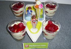 Verrine tiramisu framboise speculoos - Dominique G.