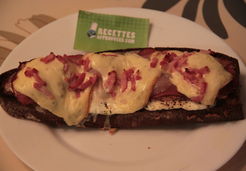 Tartine raclette - Amandine W.