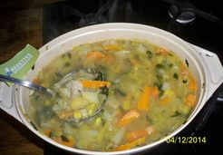 Ma soupe mitonnée et ses légumes en morceaux - Géraldine M.