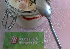 Verrine de mousse de blanc de dinde et tomate en sauce  - Severine M.