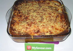 Gratin de pommes de terre courgettes et Knacki - OLIVIA L.