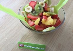 Salade de kiwis et autres fruits  - Laurence D.