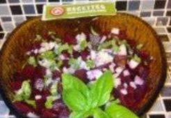 Salade de betterave au basilic - Touria K.
