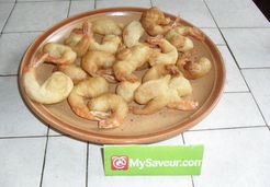 Beignets de crevettes - Claudine O.