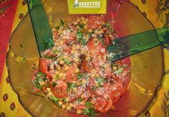 Salade de pois chiches et tomates séchées - Muriel M.
