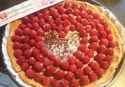 Tarte chocolat framboise de l'amour - Anasthasia T.