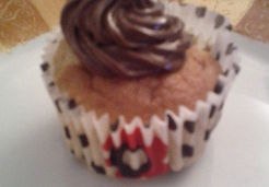 cupcake banane/pépite chocolat topping mascarpone/nutella - Isabelle H.