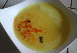 Soupe de maïs et dés de chorizo - Marie T.