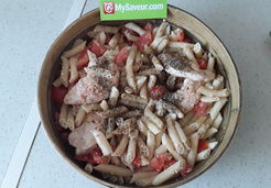Salade de pâtes au poulet et basilic  - YANNICK V.