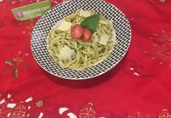 Fettuccine au pesto - Najwa N.