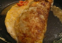 Omelette au poivron et à la mozzarella - Jean rené B.
