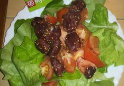 Salade de gésiers croustillants - Marianne F.