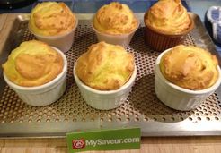 Soufflés pommes de terre et 3 fromages - Catherine S.