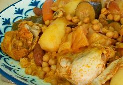 Couscous Algérien au poulet et merguez  - Laïd B.