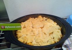 Crumble pommes pâte amande - Céline M.