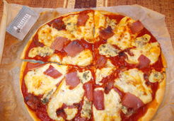 Pizza au fromage et au jambon - MILVIA H.