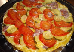 Tatin tomate, courgette et coppa - Jessica P.