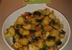 Poêlée Parmentine et courgettes - Julie M.