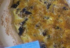 Quiche aux champignons - Severine H.