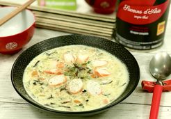 Soupe Thaï aux légumes et gambas - BEAUTYSANE