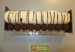 Bûche praliné caramel - Emilie B.