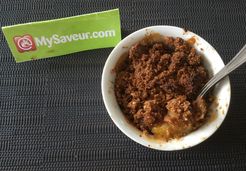 Crumble abricot spéculoos - Laurence D.
