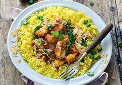 Curry crémeux "entomaté" au pouket et riz parfumé - MUTTI