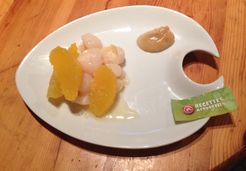 Salade de litchi et orange  - Lesly K.