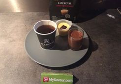 Café gourmand choco-vanille - Céline B.