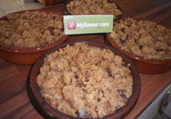 Crumble pommes  - Christiane C.