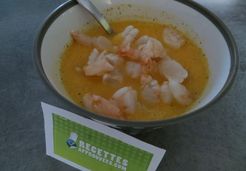 Soupe de melon aux crevettes - Aline Q.