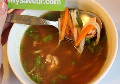 Bouillon type Miso au saumon - Picaline L.