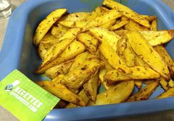 Potatoes épicées au four (curry, paprika, ail, ,,,) - Audrey H.