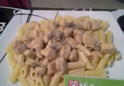 Penne poulet champignons  - Sandra M.