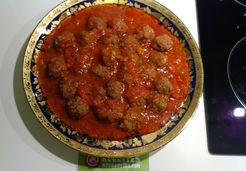 Boulettes de viande hachée à la sauce tomate à la marocaine - Najwa N.