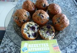 Muffins aux myrtilles - Joy O.