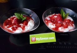 Petit dessert à la fraise - Lynda T.