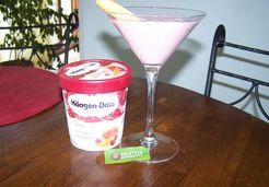 Milk-shake aux fruits et glace Häagen-Dazs - Nathalie R.