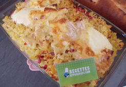 Gratin de pâtes au Mont d'Or - Nadine P.